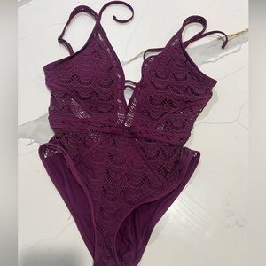 One piece crochet BECCA swim suit